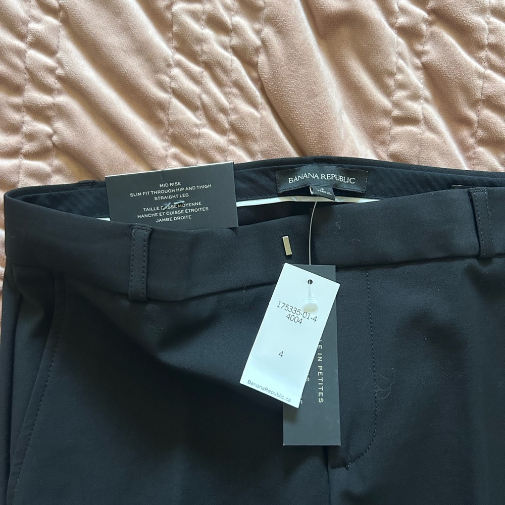 Banana Republic Classic Black Trousers